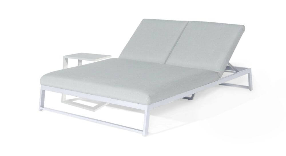 Allure Aluminum Sun Lounger With Stoff