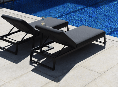 Allure Fabric Sun Lounger