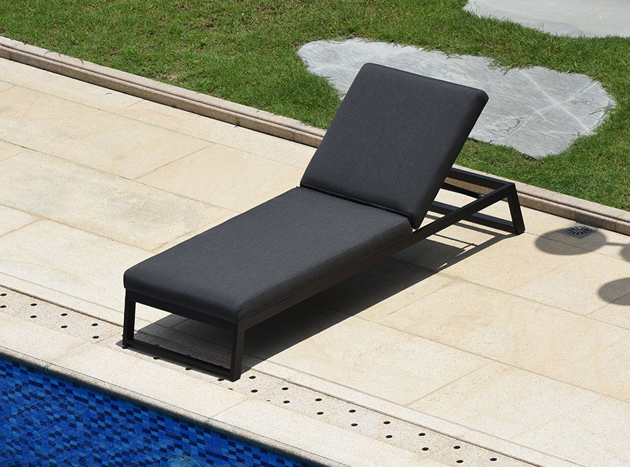 Allure Fabric Sun Lounger