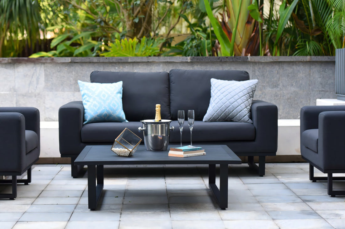 Ethos 2-Sitzer Sofa-Set Mit Couchtisch