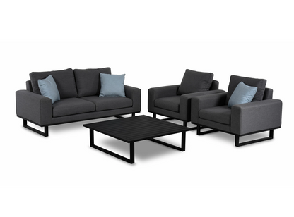 Ethos 2-Sitzer Sofa-Set Mit Couchtisch