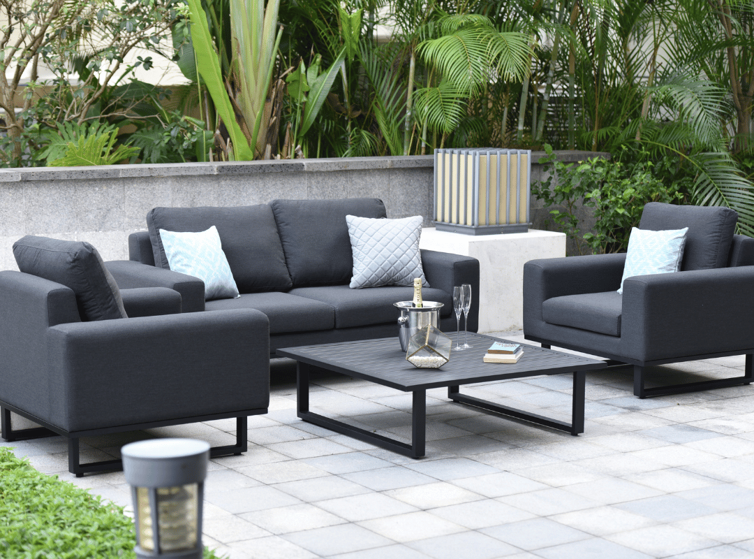 Ethos 2-Sitzer Sofa-Set Mit Couchtisch