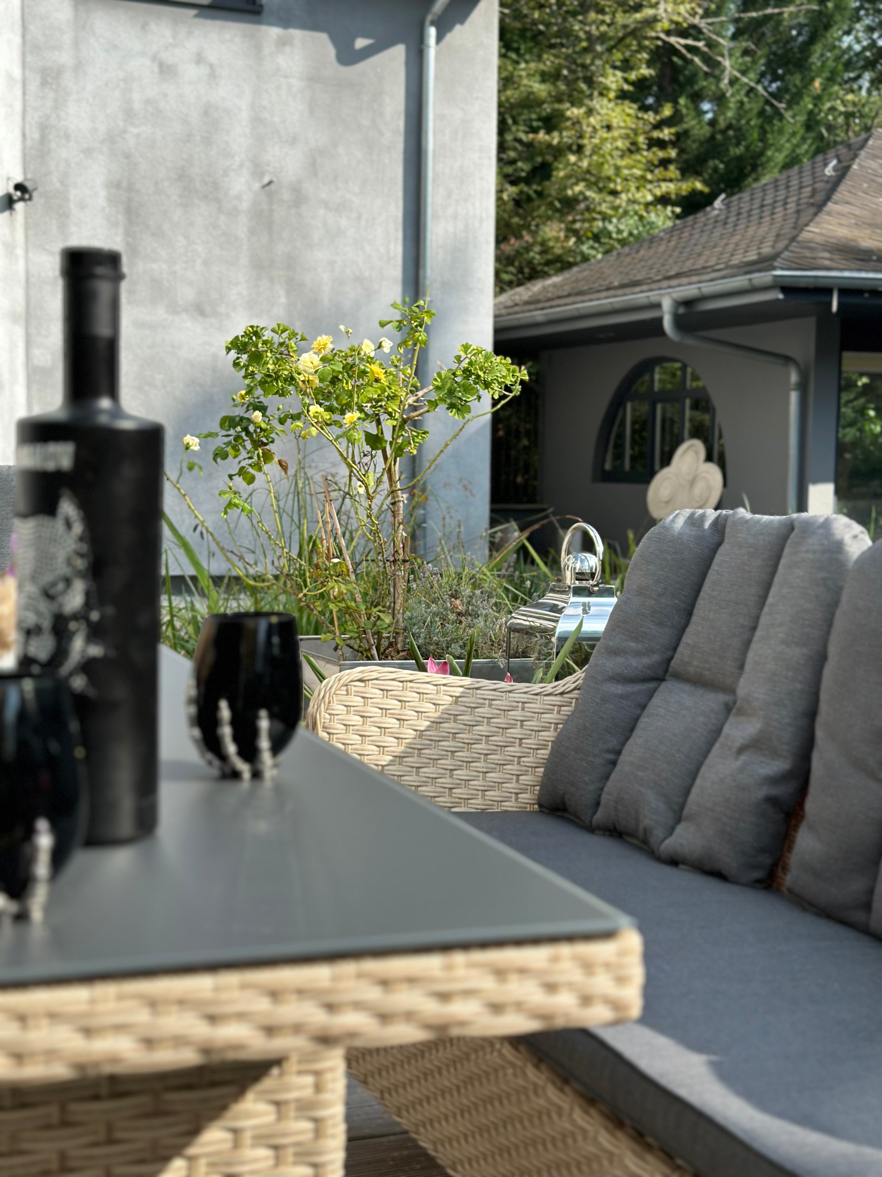 gartenlounge rattan