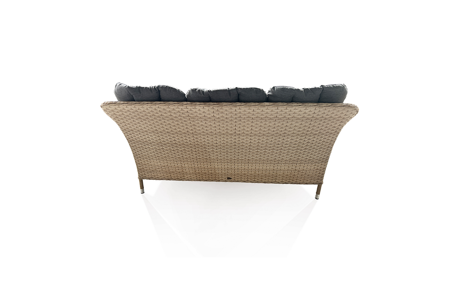 Rattan Garden Sofa 5-seater Set with Table