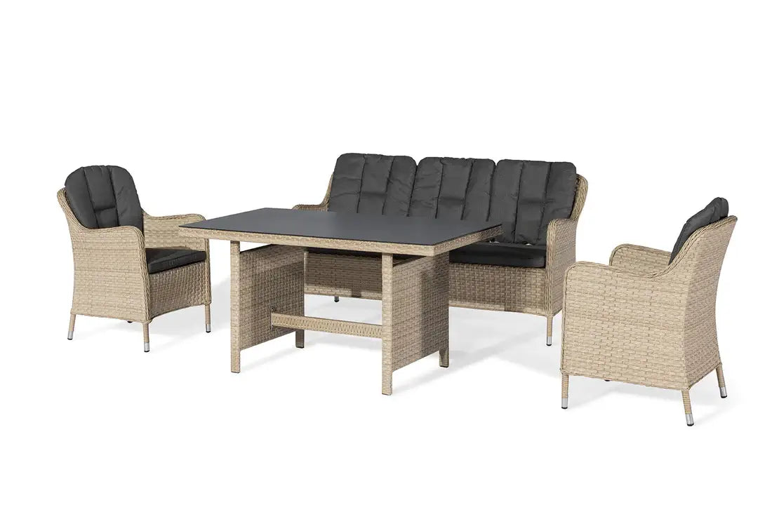 Simpo gartenlounge rattan