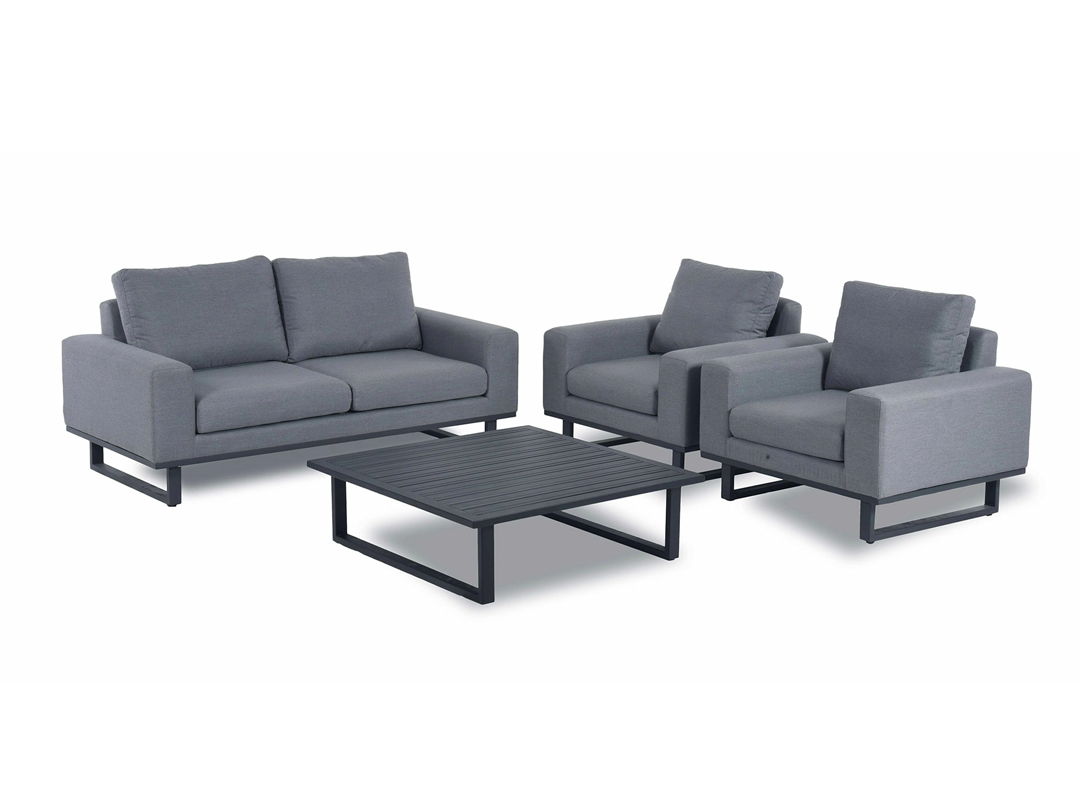 Ethos 2-Sitzer Sofa-Set Mit Couchtisch