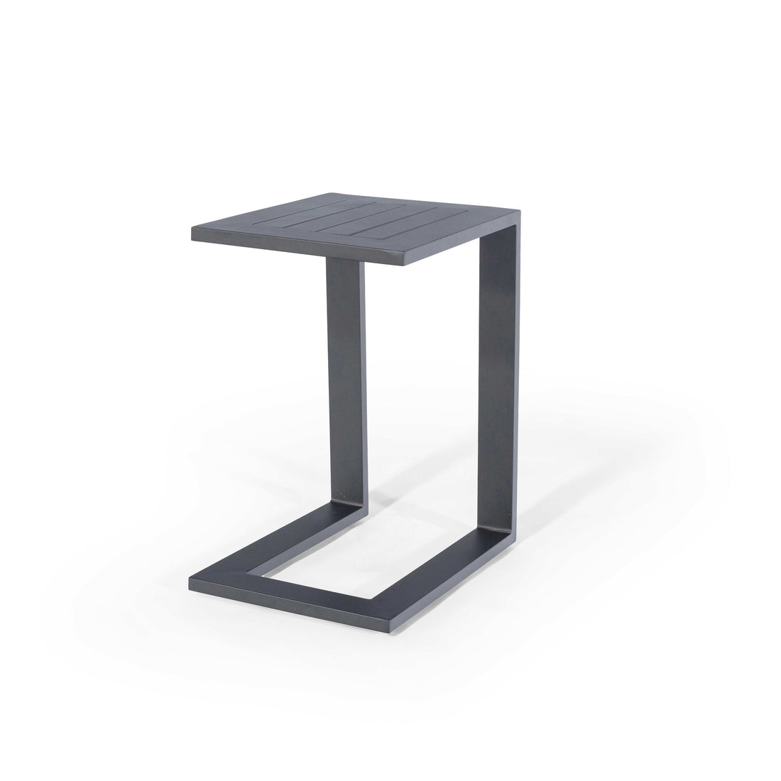 Aluminum Black Side Table