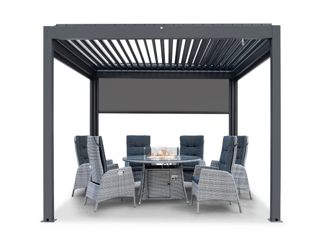 Skypergs Lite Pergola With Single Louvers