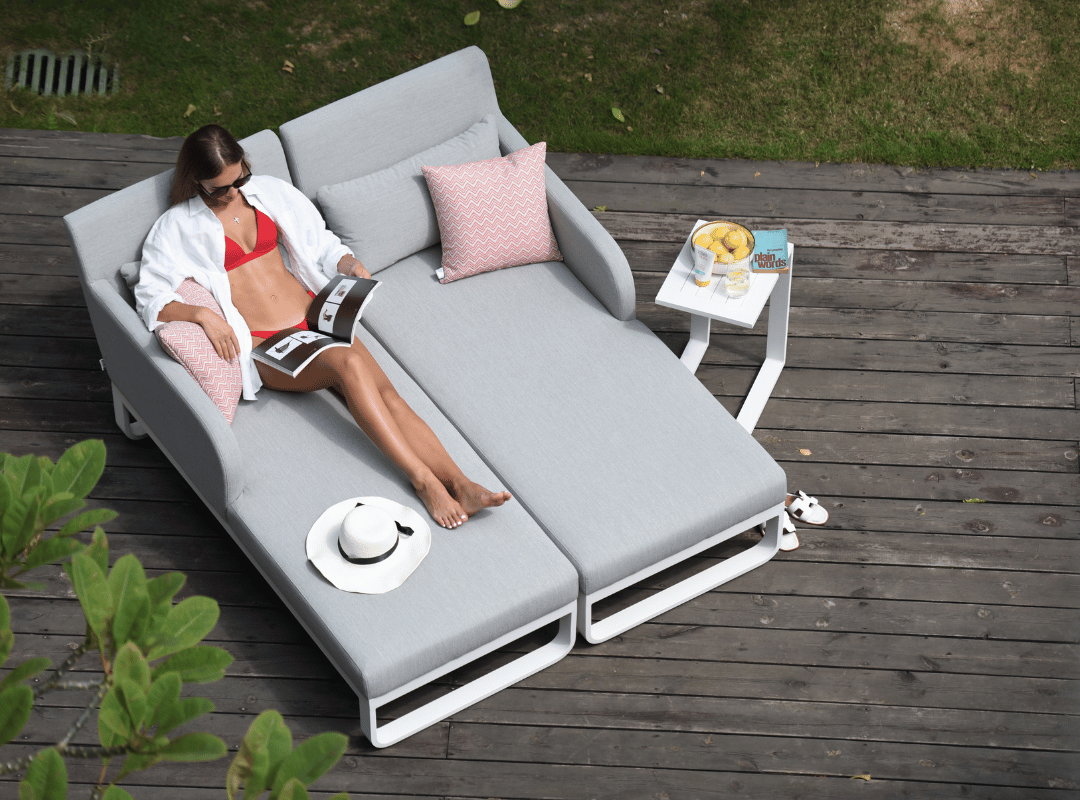 Unity Sun Lounger With Side Table