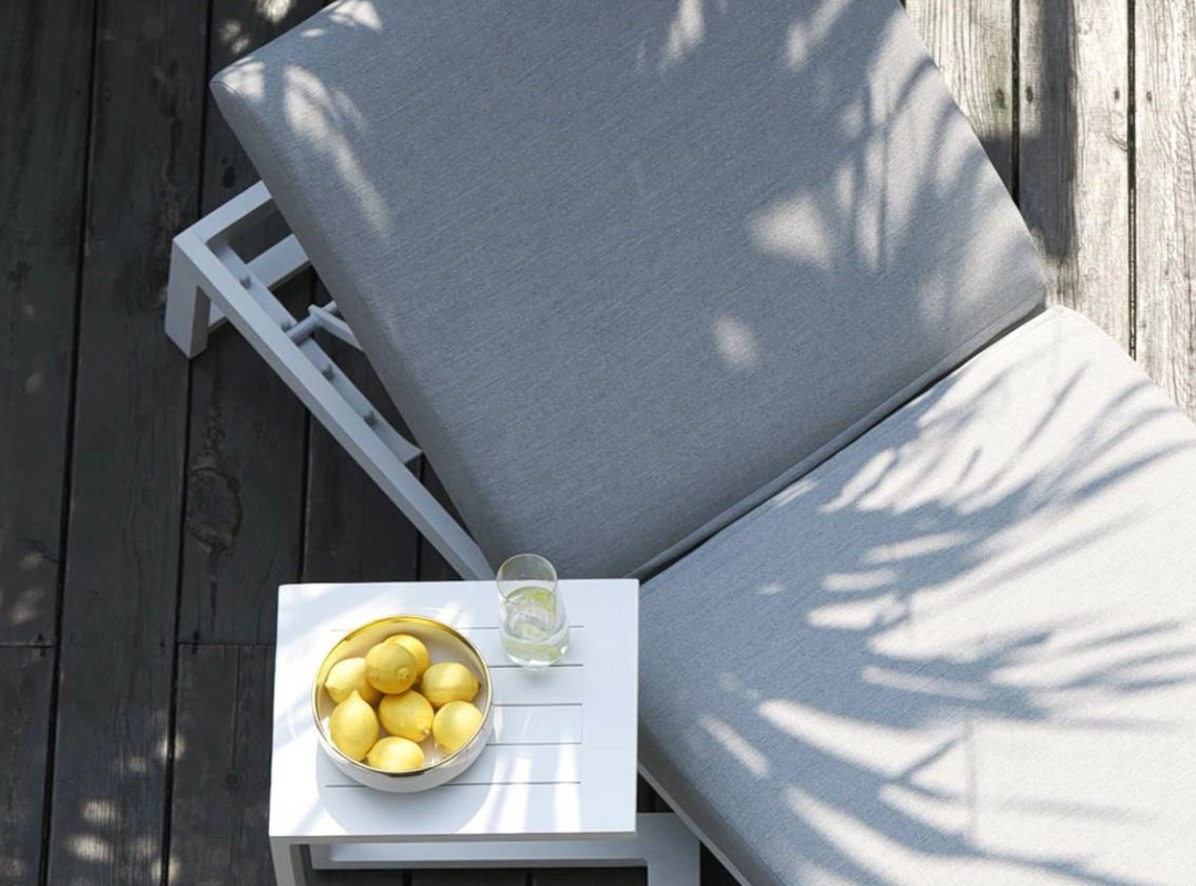 Allure Fabric Sun Lounger