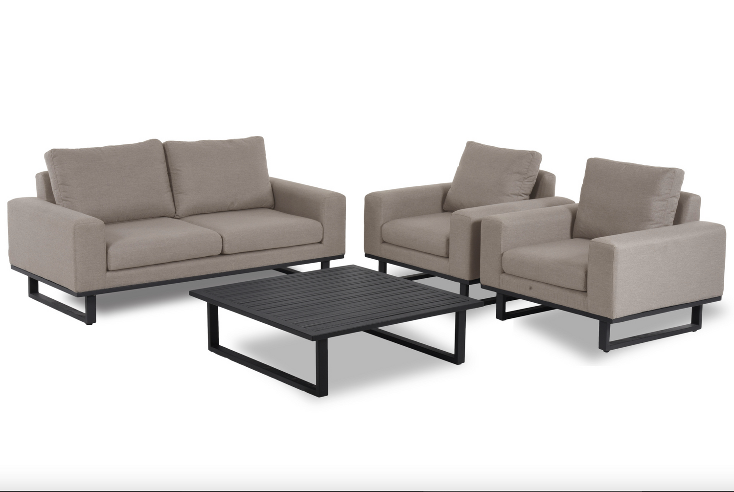 Ethos 2-Seater Sofa Set With Coffee Table